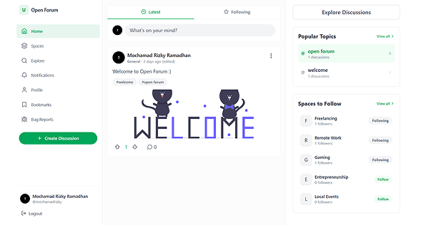 Open Forum